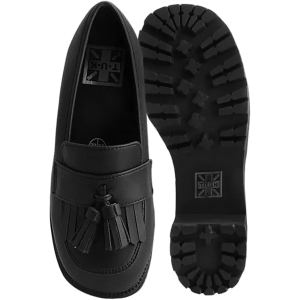 T.U.K. Shoes Fringe Loafer Platform