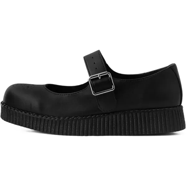 T.U.K. Shoes TUKskin™ Viva Low Mary Jane Shoes for Women, Round Toe Ankle Strap Oxford Dress