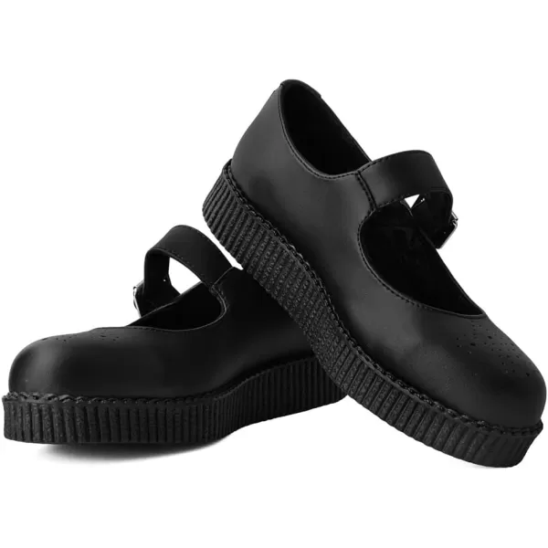 T.U.K. Shoes TUKskin™ Viva Low Mary Jane Shoes for Women, Round Toe Ankle Strap Oxford Dress
