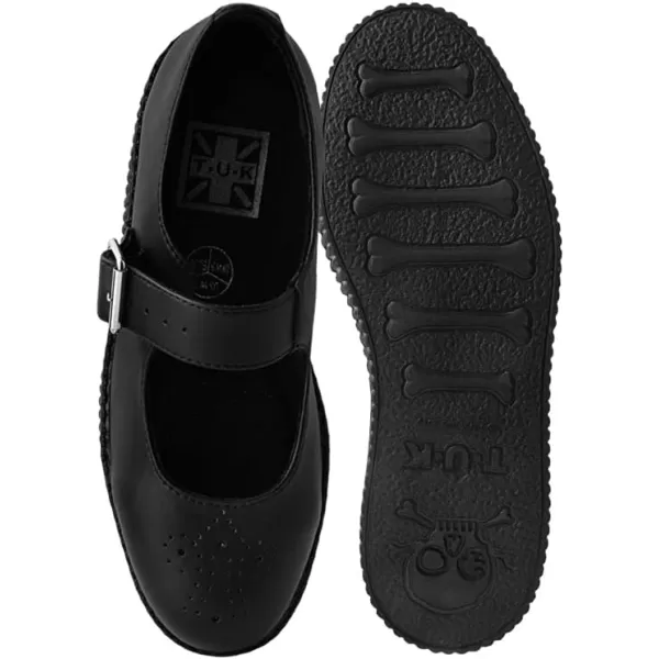 T.U.K. Shoes TUKskin™ Viva Low Mary Jane Shoes for Women, Round Toe Ankle Strap Oxford Dress