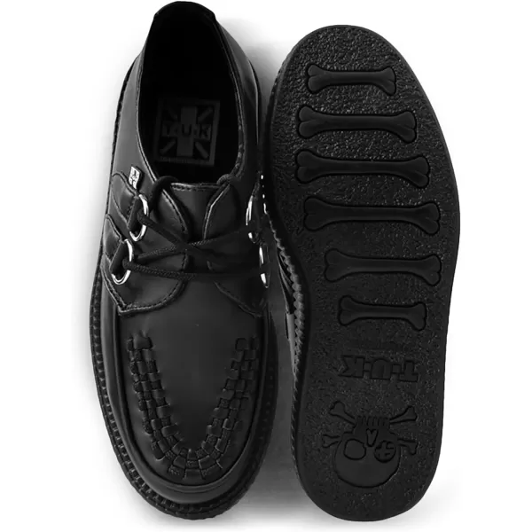 T.U.K. Shoes V9493 Unisex-Adult Creepers, Black TUKskin Viva Mondo Creeper