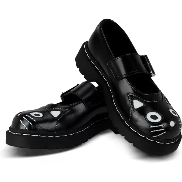 T.U.K. Women's Cat Mary Jane Flat