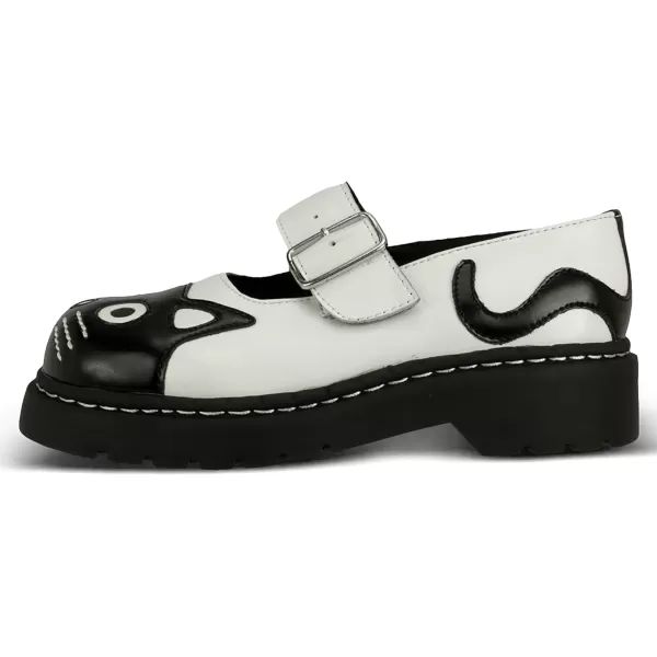 T.U.K. Women's Cat Mary Jane Flat