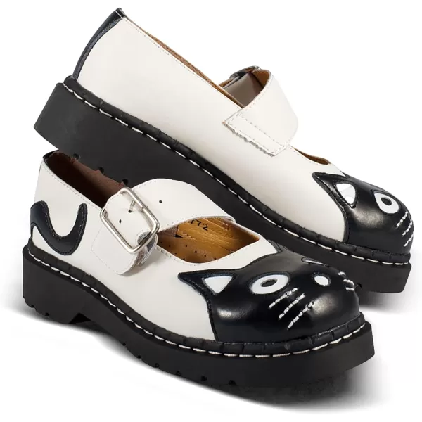 T.U.K. Women's Cat Mary Jane Flat