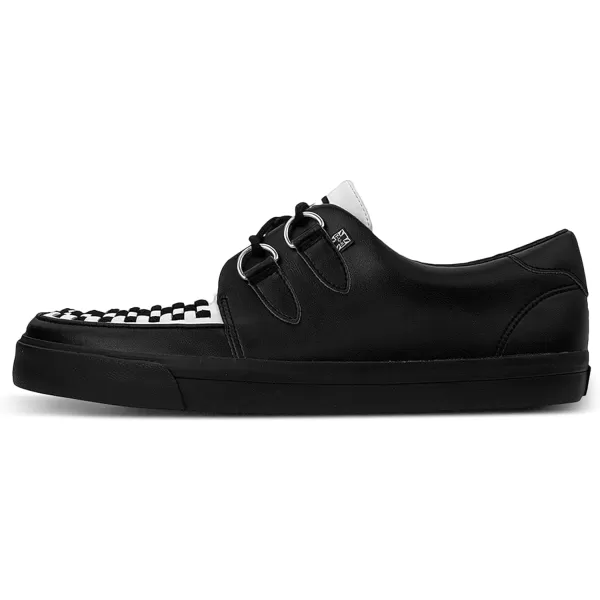 TUK Shoes Black Suede Creeper Sneaker Shoes