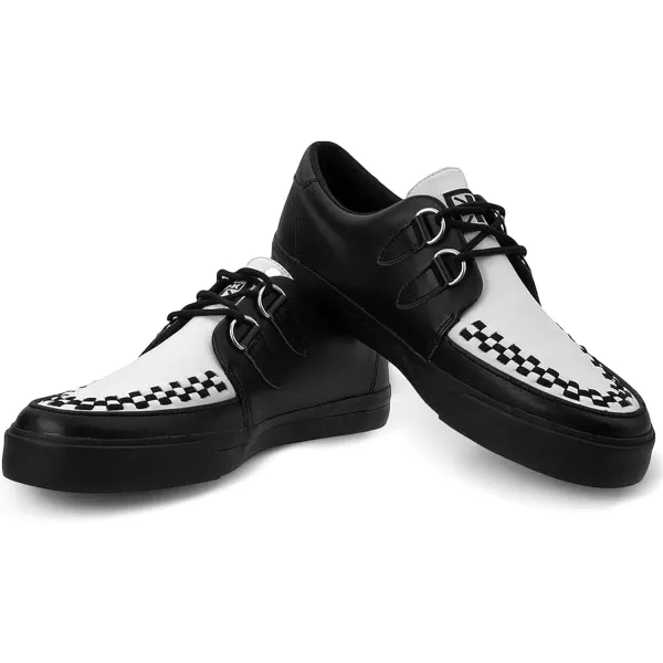 TUK Shoes Black Suede Creeper Sneaker Shoes