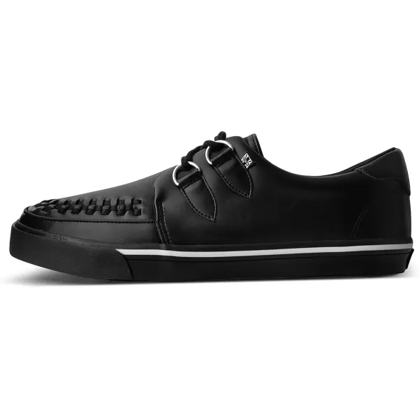 TUK Shoes White Leather Creeper Sneaker Shoes