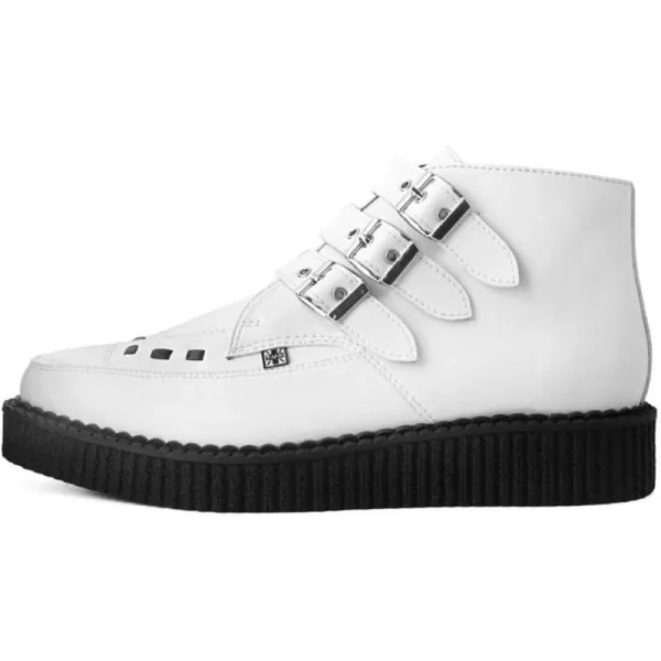 T.U.K. Shoes Pointed 3-Buckle Creeper Boots