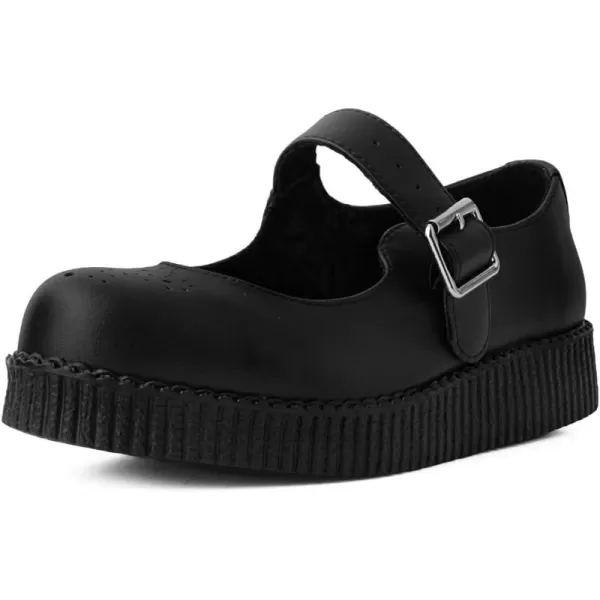 T.U.K. Shoes TUKskin™ Viva Low Mary Jane Shoes for Women, Round Toe Ankle Strap Oxford Dress