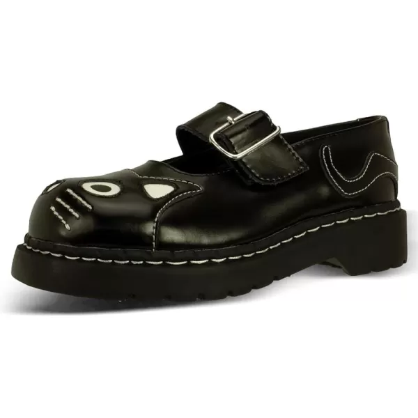 T.U.K. Women's Cat Mary Jane Flat