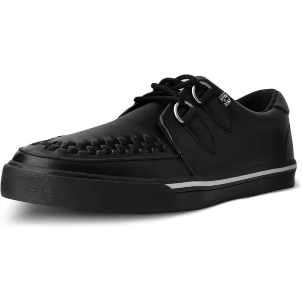 TUK Shoes White Leather Creeper Sneaker Shoes