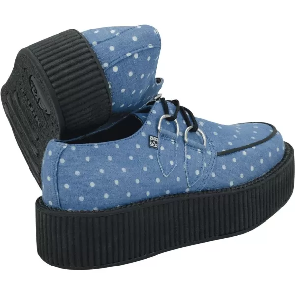 Women's Denim Dot Viva Mondo Creeper