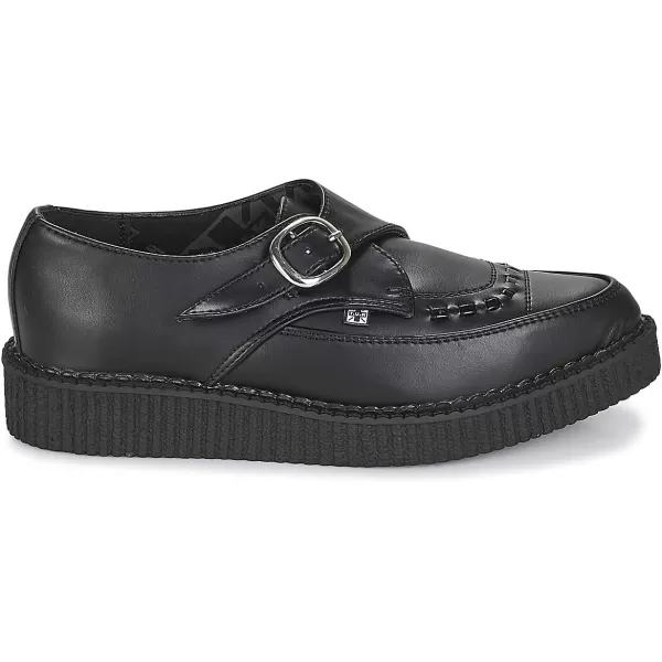 Pointed Buckle Creeper Shoes