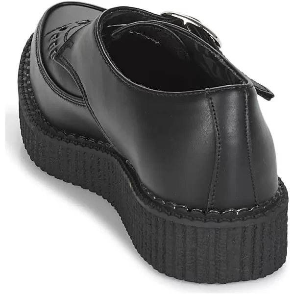 Pointed Buckle Creeper Shoes