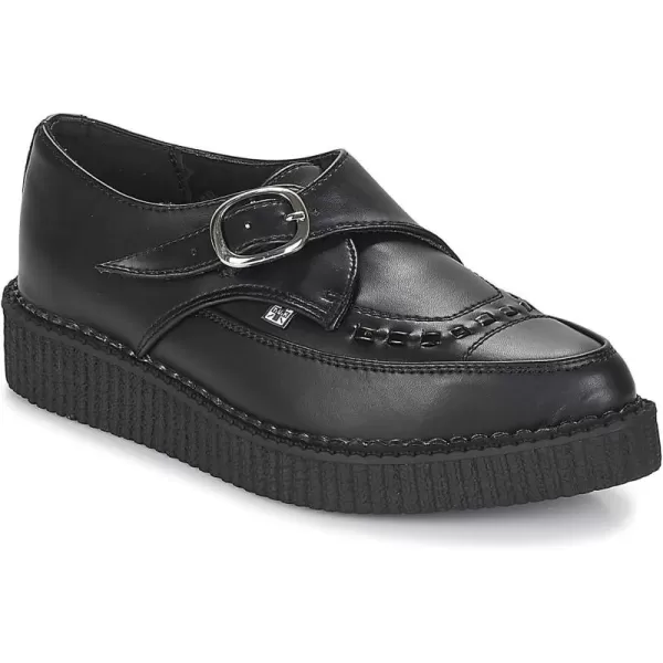 Pointed Buckle Creeper Shoes