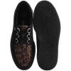 imageTUK Shoes T2263 UnisexAdult Creepers Black ampamp Leopard Anarchic Creeper  US Mens 7  Womens 9