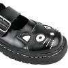 imageTUK Kitty Cat Mary Janes Shoes for Women Round Toe Ankle Strap Oxford ShoesBlack