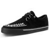 imageTUK UnisexAdult Low Top SneakersBlackWhite