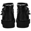 imageTUK Womens MultiStrap Pointed Mary Jane CreeperBlack Tukskin