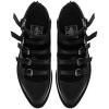 imageTUK Womens MultiStrap Pointed Mary Jane CreeperBlack Tukskin