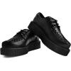imageAnarchic T2274 UnisexAdult Creepers Black ampamp White Anarchic Creeper  USBlack
