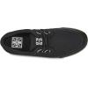 imageTUK Twill Vegan Creeper Sneaker Shoes for Women and Men Interlace D Ring Lace Up ShoesBlack Canvas