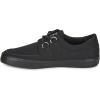 imageTUK Twill Vegan Creeper Sneaker Shoes for Women and Men Interlace D Ring Lace Up ShoesBlack Canvas