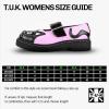 imageTUK Kitty Cat Mary Janes Shoes for Women Round Toe Ankle Strap Oxford ShoesPinkBlack