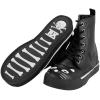imageTUK Black Kitty Cat Boots For Women Faux Leather Lace Up Goth BootsBlack