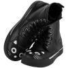 imageTUK Black Kitty Cat Boots For Women Faux Leather Lace Up Goth BootsBlack