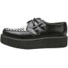 imageTUK Womens V6806 Creeper OxfordBlackWhite