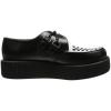 imageTUK Womens V6806 Creeper OxfordBlackWhite