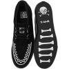 imageTUK Suede Creeper Sneaker Shoes for Women and MenBlackWhite