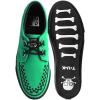 imageTUK Suede Creeper Sneaker Shoes for Women and MenGreen