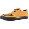 imageTUK Suede Creeper Sneaker Shoes for Women and MenMustard