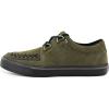 imageTUK Suede Creeper Sneaker Shoes for Women and MenOlive