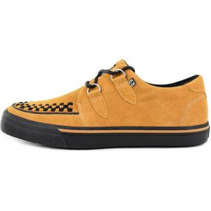 imageTUK Suede Creeper Sneaker Shoes for Women and MenMustard