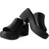imageTUK Bubble Mule HeelBlack