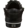 imageTUK Black ampamp Leopard Creeper Sneakers for Men ampamp Women Low Platform SneakerBlackWhite