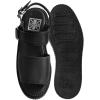 imageTUK Black BrushOff Stratocreeper Sandals for Women High Platform Creeper SandalBlack