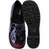 imageTUK Fringe Loafer PlatformBurgundy