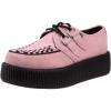 image:imageTUK Womens Suede Viva Mondo Creeper OxfordPink