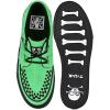 image:imageTUK Suede Creeper Sneaker Shoes for Women and Men D Ring Lace Up ShoesNeon Green