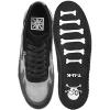 image:imageTUK Suede Creeper Sneaker for Women and Men  Lace Up Shoes Interlace and Eyelets  Classic Ridged Sole and Mesh Lining  Memory Foam Comfort for Everyday WearBlackGrey Flame