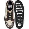 image:imageTUK Suede Creeper Sneaker for Women and Men  Lace Up Shoes Interlace and Eyelets  Classic Ridged Sole and Mesh Lining  Memory Foam Comfort for Everyday WearTan  Brown