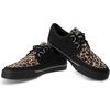 image:imageTUK Shoes Velvet Anarchic Creeper Sneaker for Women and Men  3 Dring Lace Up Shoes and Interlace  Classic Round Toe and SoleBlack