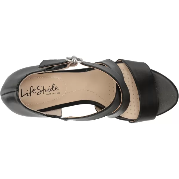 LifeStride Women's Carlyle Strappy Sandal Heeled