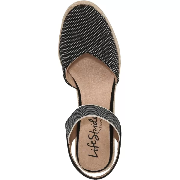 LifeStride women's Kimmie Wedge Espadrilles Sandal