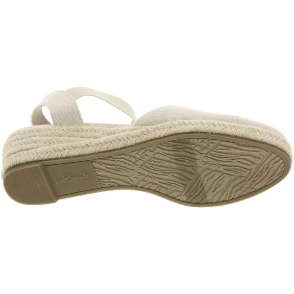 LifeStride women's Kimmie Wedge Espadrilles Sandal
