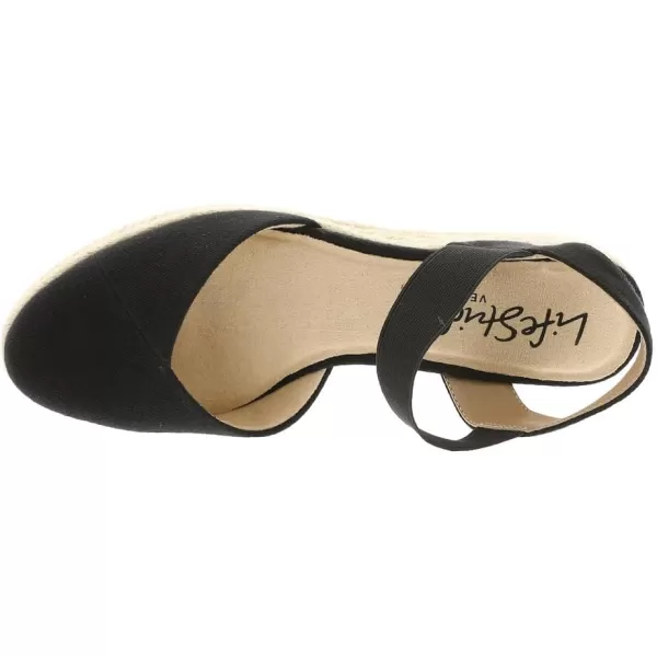 LifeStride women's Kimmie Wedge Espadrilles Sandal